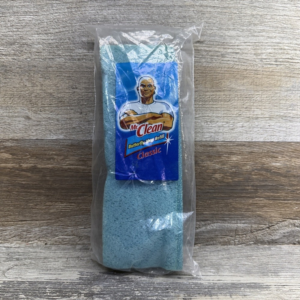 Mr. Clean BUTTERFLY Mop Refill Durable Sponge Head